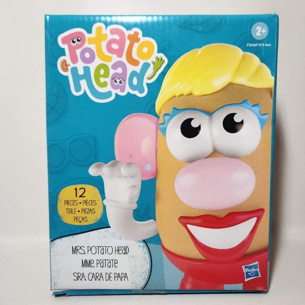 Potato Head Mrs. Potato Head Classic Toy Toddler 12 Parts Pieces Learning Toy IN